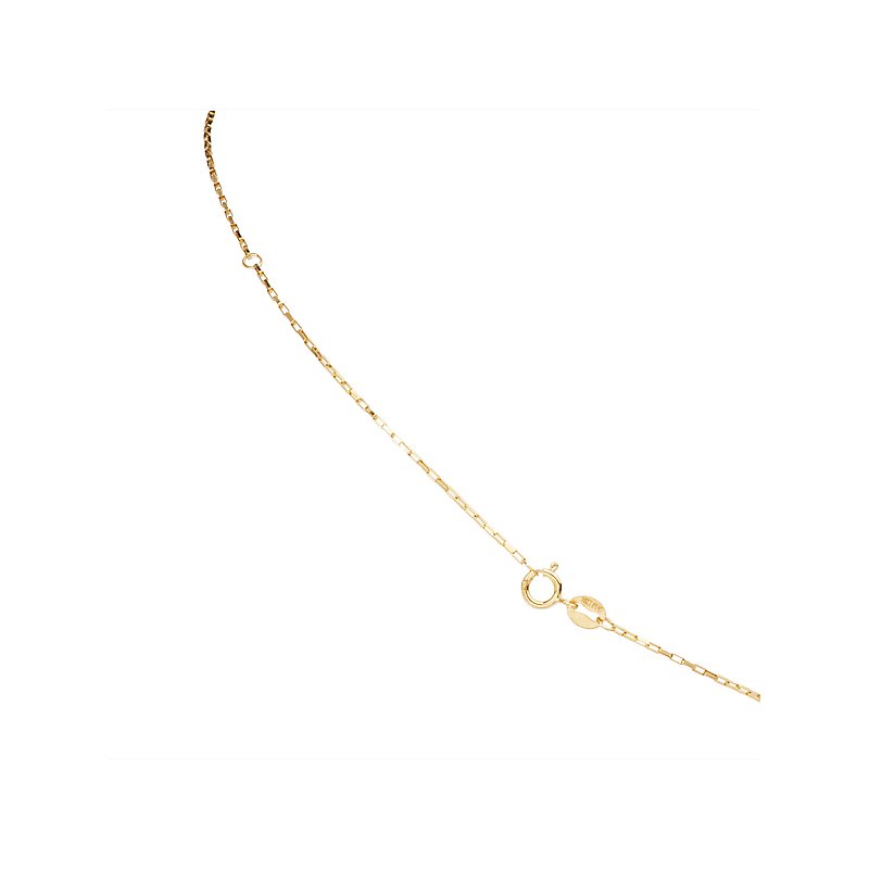 Tesoro Italian 14kt Gold Mother of Pearl Necklace 360030