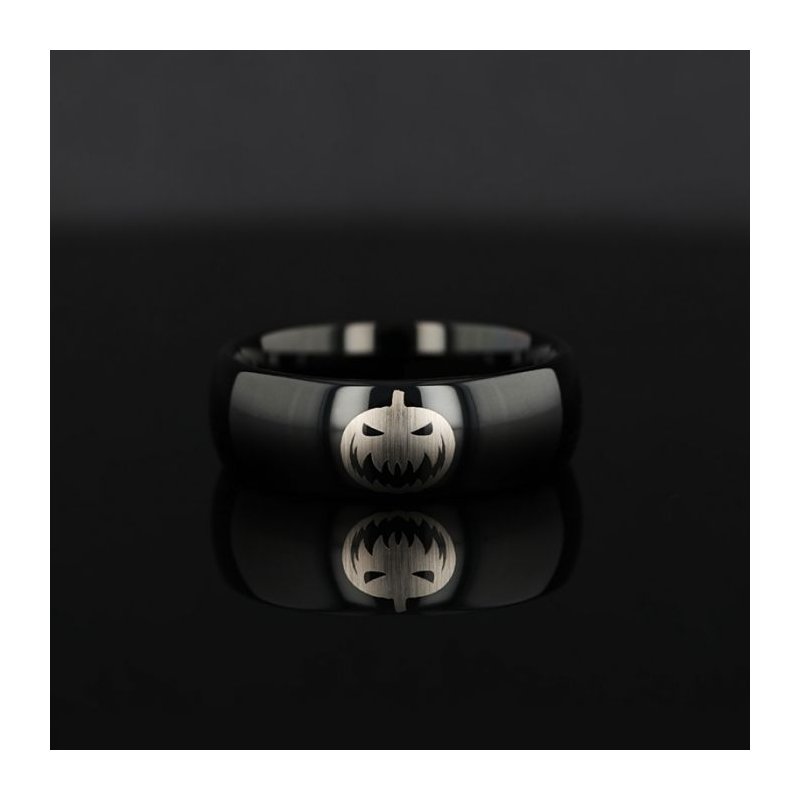 Thorsten RAVEN Domed Black Tungsten Wedding Band - 4mm - 12mm Thorsten RAVEN Domed Black Tungsten Wedding Band - 4mm - 12mm