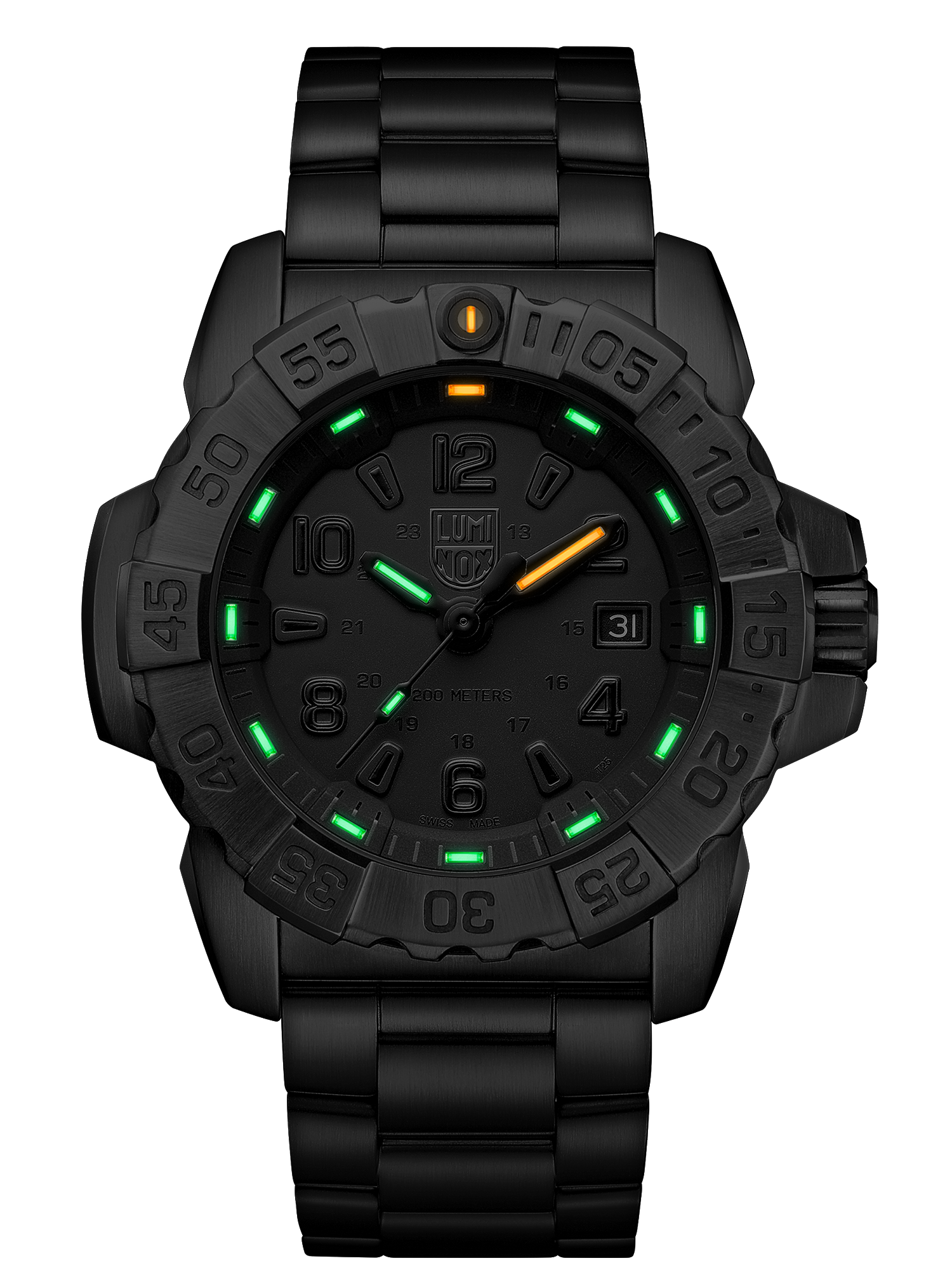 Luminox Navy Seal Steel 3250 Series XS.3252.BO.L - Johnson Jewelers