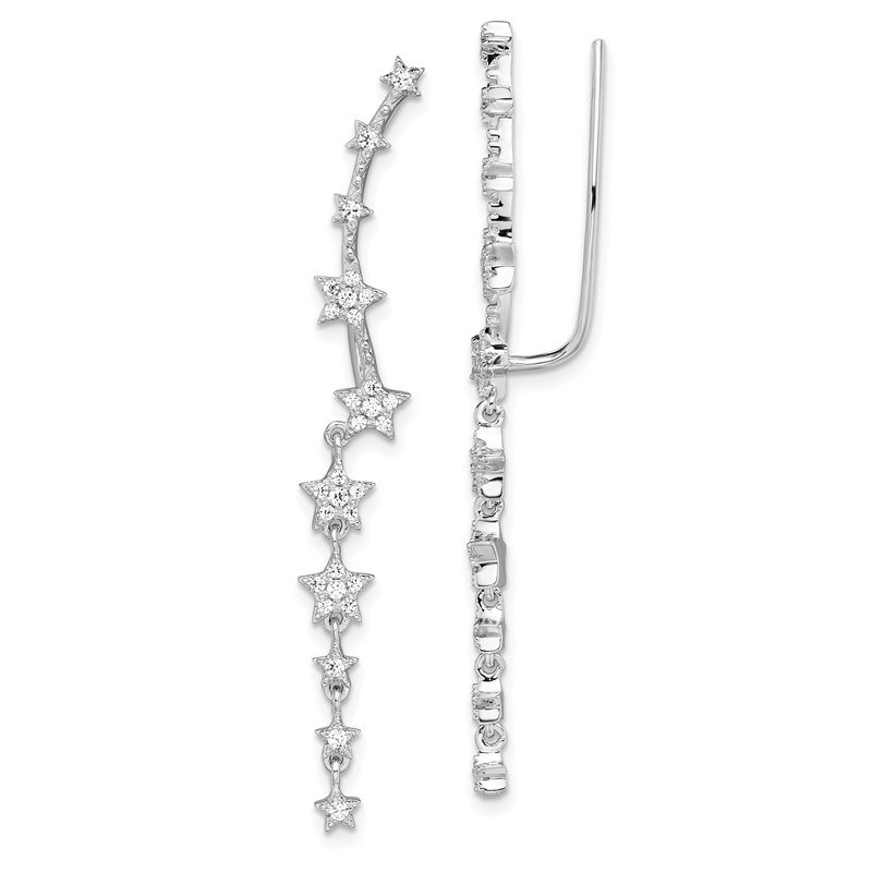 Ear shops climber earrings walmart