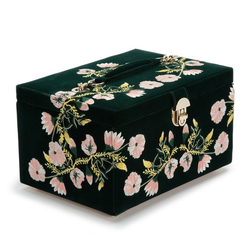 【レア】 THE MAGPIE & THE WARDROBEオルゴール付きBOX WOLF Zoe Medium Jewelry Box 393112 - Beré Jewelers