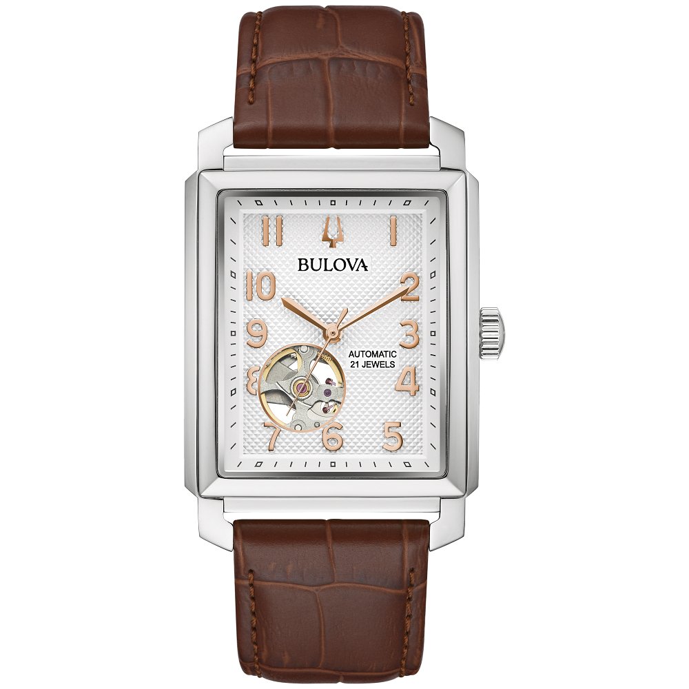 Bulova STRAP M W ST SW AUTO 96A268 - Sartor Hamann Jewelers