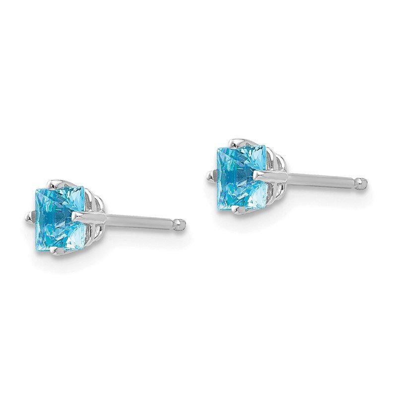 ブランド一覧 | ワールド オンラインストア Princess 4mm Gold White 14k Gold Quality Cut Topaz Blue 管楽器・吹奏楽器