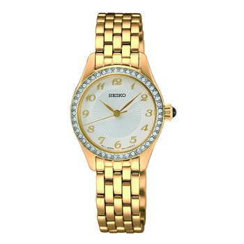 Seiko (CAD) Two-Tone Stainless Mother-of-Pearl Diamond Watch