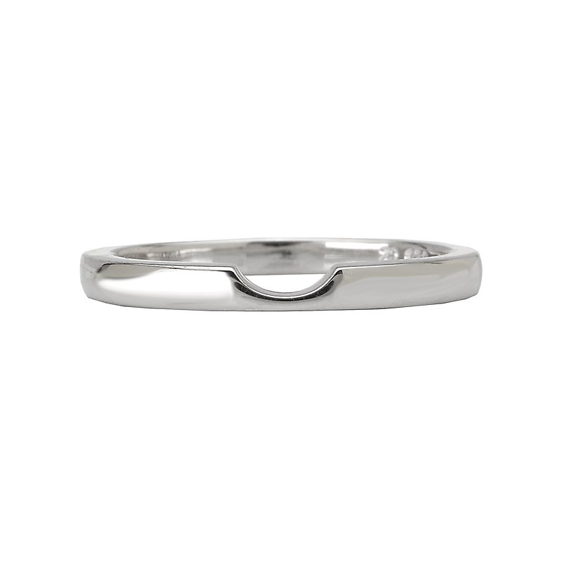 New Montblanc 4810 Collection Diamond Band 18K White Gold