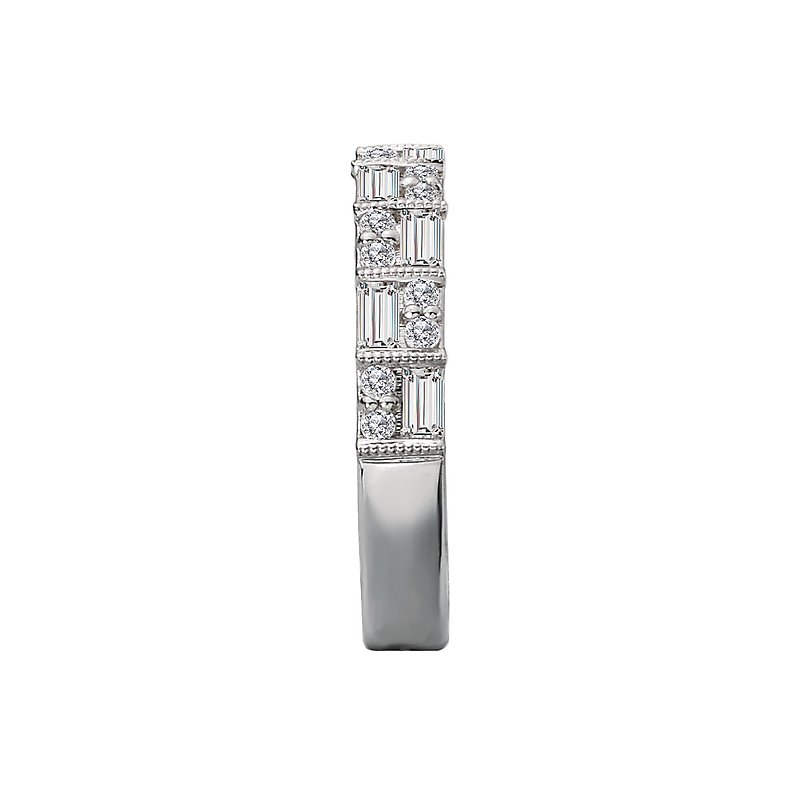 Romance Diamond Wedding Band 160217-W - Hobbs Jewelers
