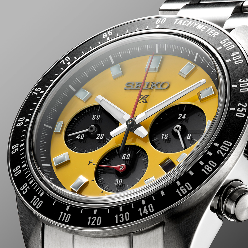 SEIKO CHRONOGRAPH SOLAR 腕時計 Seiko Seiko Speedtimer Solar Chronograph SSC929 - Montezuma Jewelers