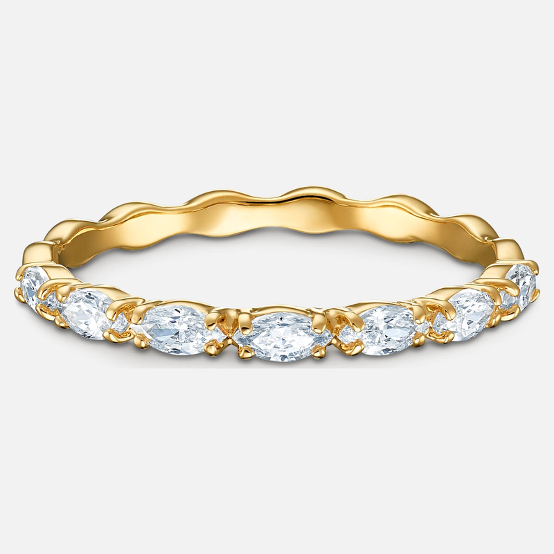 Swarovski Vittore Marquise Ring White Gold tone plated 5535326 Bradley Gough Diamonds