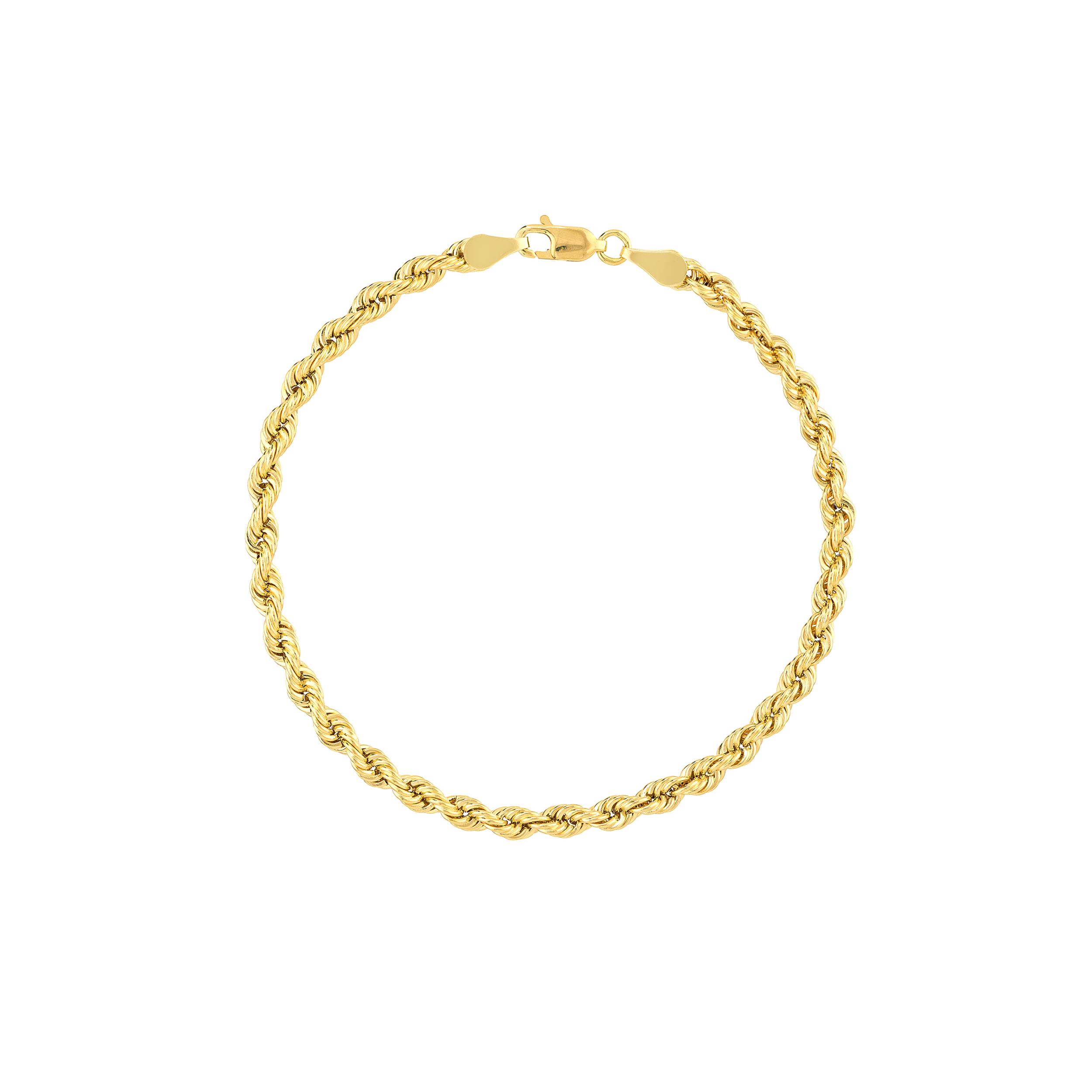 Midas Chain 4mm Light Rope Chain with Lobster Lock MZ003271